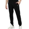 Alan Jones Clothing Men Side Panel Detail Cotton Joggers Regular Fit Track Pants
