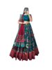 perfectly Navratri Collection Tussar Silk Lehenga Choli Patola Print with Foil Work