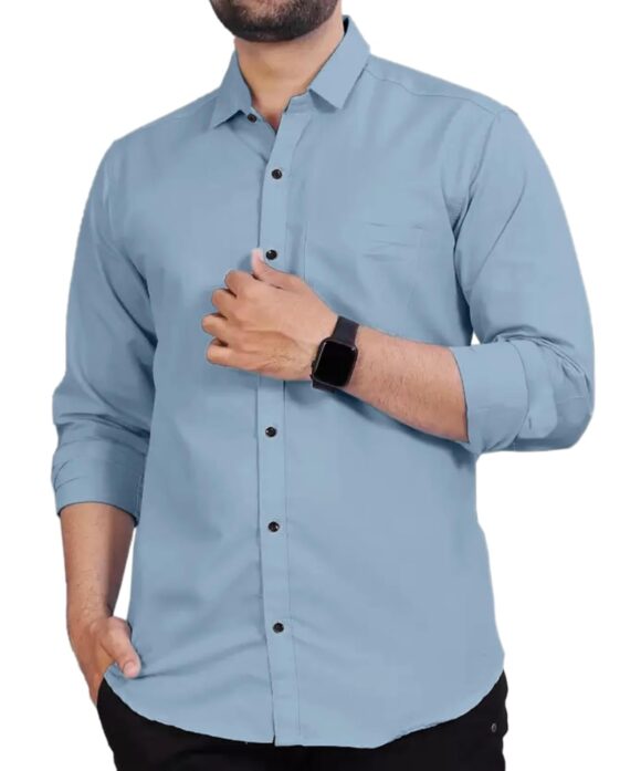 Shirt for Men Men's Casual Shirt Office Wear Shirt Regular Wear Button-Down Formal Collared Short-Sleeve Long-Cotton Flannel Relaxed fit Slim-fit Classic Gift for Men