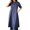 Coft Cottan Lining Design Straight Kurta with Pant | Casual Wear Pant Top Set | Women Kurtis | Women Kurta Pant Set