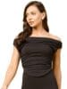 Women Stretchable Round Neck Sleeveless Regular Fit Crop Top