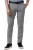 Standard Generic Peter England Men's Solid Super Slim Fit Front Knit Trouser
