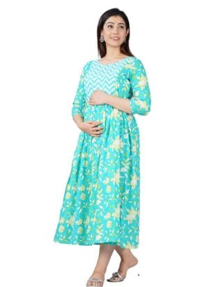 Cotton Maternity Gown