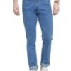 Billford Men's Comfortable Stretchable Casual Denim Jeans Dark Slim Fit Cross Pocket Mid Rise Flat Front Full Length Modern & Fashionable for Casual Wear Comfort and Flexibility