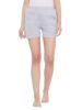 Standard Generic Clovia Women's Cotton Rich Boxer Shorts in Grey