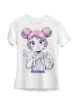 Love Anime Graphic Printed Tshirt for Girls