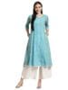 rangita Rayon Calf Length Printed Flared Kurti for Women | Kurta for Women