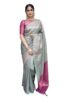Standard Generic SGF11 Women's Trendy Kanjivaram Soft Lichi Silk Saree With Blouse Piece
