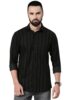 Standard Generic Majestic Man Men's Standard Slim Fit Striped Pure Cotton Casual Shirt