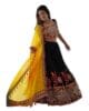 Fox Georgette Navratri Special Chaniya Choli Chain-Stitch Embroidery With original Mirror Choli for Navratri