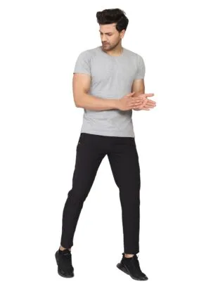STORMSHAPE Men's Ns Lycra Track Pants-for Gym Exercise Running and Sports Activity…