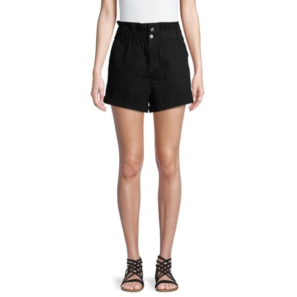 SISNEY Women Trendy High Rise Denim Shorts