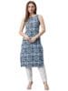 Women Rayon Regular Kurta