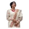 Standard Generic Rainbow Clothing Pure cotton embroidery weaving saree Contrast blouse piece