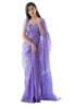 Standard Generic C J Enterprise Women's Pure Soft Cotton Silk Saree Kanjivaram Style With Blouse Piece for Wedding (Cotton Lavendor Paithani)