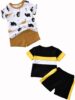 Stylish Printed Kids Clothing Sets baby boy dress baby girl dress Pack of 2 (KDST78CP-KDST33MT)