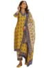 Women Kurta GoSriKi Women's Viscose Rayon Straight Printed Kurta with Pant & Dupatta