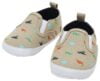 Boys Dinosaur Printed Canvas Booties,Beige,6M