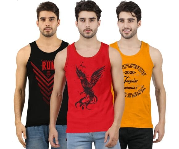 JUGULAR Men's Printed Vest New York City