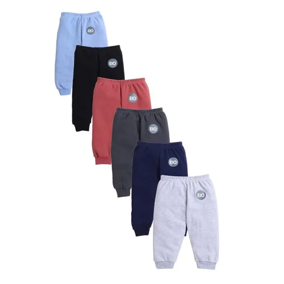 Generic EIO Unisex Kids Cotton Pajama Pants Combo Pack