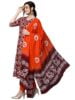 Standard Generic ANNI DESIGNER Women's Cotton Blend Printed Straight Kurta with Pant & Dupatta