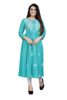 Women's Rayon Flared Embroidery Kurti Under 599 Designer Attractive Look Women's Kurta