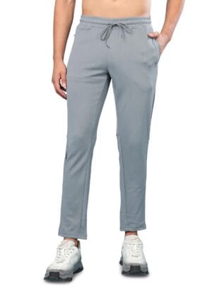 TECHNOSPORT Mens Polyester Regular Fit Activewear Track Pant for Running, Gym Workout and Regular Use