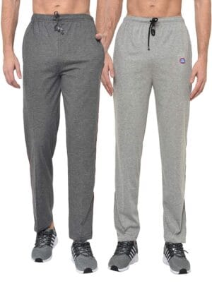 VIMAL JONNEY Regular Fit Multicolor Men Pyjamas(Pack of 2-VIMAL632083)