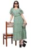 Standard Generic DHARESWAR ENTERPRISE Women's Georgette Digital Printed Western Gown Dress for Women