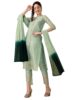 Standard Generic EthnicJunction Women's Chanderi Silk Jacquard Straight Kurta Pant with Dupatta
