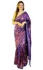 Standard Generic SGF11 Women's Kanjivaram Ready To Wear Silk Saree with Blouse Piece (Purple)