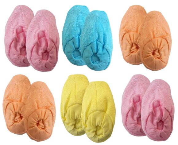 Generic KIDSKA® Newborn Baby Cotton Booties/Kids Booties(Multicolor, 0-6 Month)-Set of 6 Pairs