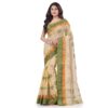 Standard Generic dB DESH BIDESH Women`s Traditional Bengal Fuleswari Woven Designer Pure Handloom Cotton Saree Without Blouse Piece