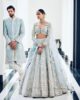Heavy Soft Organza Chine Sequance Work Lehenga.