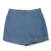 KiddoPanti Girls Denim Over Lap Shorts