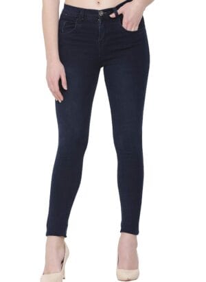 Nifty Women's Denim Stretchable Slim Fit Color Jeans