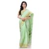 Standard Generic dB DESH BIDESH Women`s Bengal Tant Zari Kerala Printed Pure Handloom Cotton Saree Without Blouse Piece