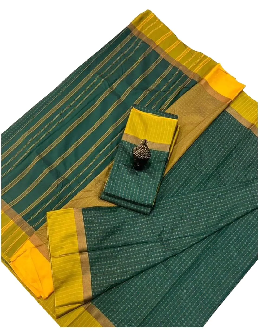 Women Woven Soft Silk Saree With Blouse Piece_freesize - Image 2