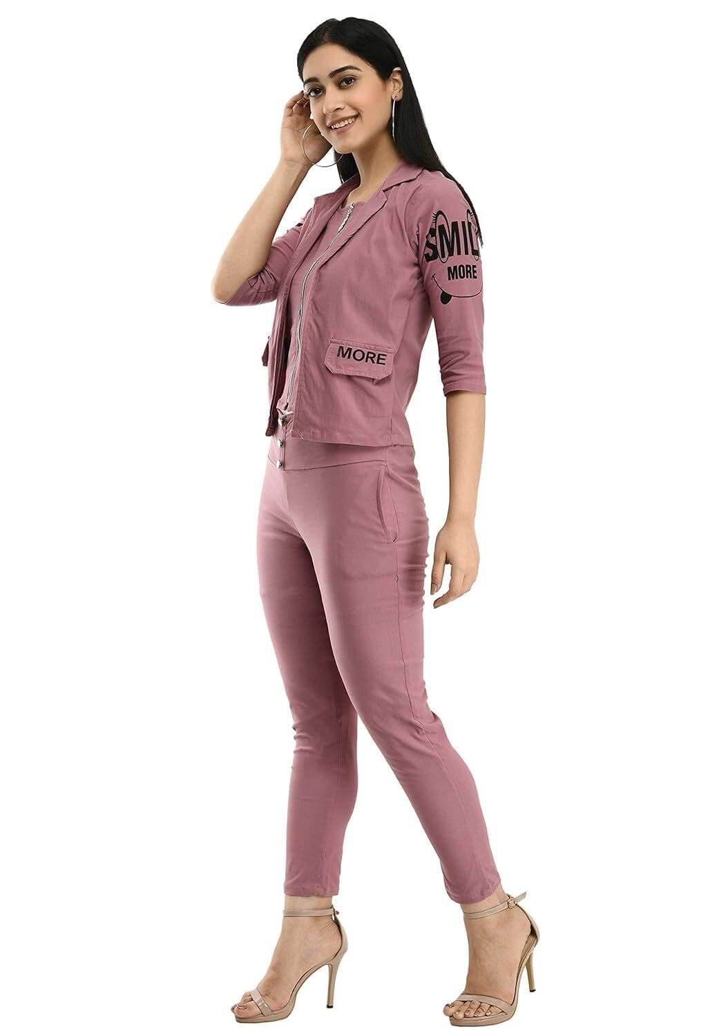 Cotton Lycra Regular Dress with Mask - Image 4