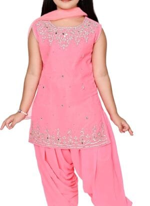Girls Fusion Wear (Kurti, Patiala and Dupatta Set) KPT20