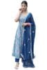 Blend Women's Kurta Pant with Dupatta Set