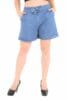Tara Lifestyle Denim Solid Women High Waist Shorts-Hot Pant