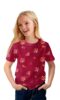 Stories.Label Girl Cotton Printed T-Shirts in Half Sleeves Regular Fit, Soft Durable Fabric, No Shrinkage, Long Lasting Print Colors (7-16 Years)