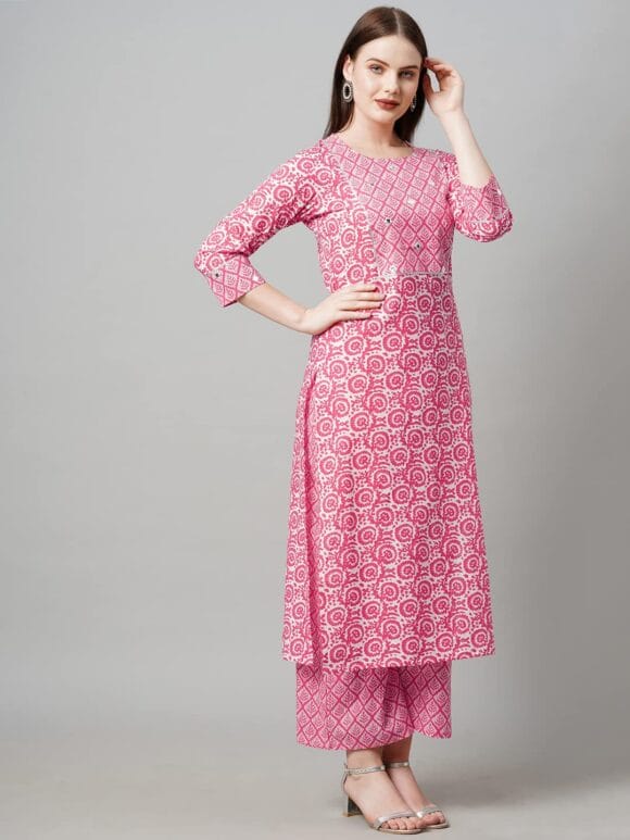 Women Kurta and Palazzo - Image 5