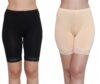 High Waist Under Skirt Shorts with Lace for Women & Girls Under Dress Shorts High Waist Stretchable Skin Fit Tights Cycling Shorts