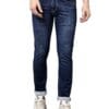 Cantabil Solid Denim Flat Front Mid Rise Full Length Regular Fit Casual Jeans for Men | Denim for Mens | Men Full Length Casual Jeans (P_MDNM00472A)