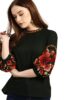 Standard Generic rytras Women's Embroidered Regular Top