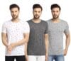 VIMAL JONNEY Men's Regular Fit T-Shirt (Pack of 3)