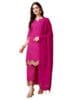 Kurta Set for Women Silk Embroidered Straight Kurta Set for women with Palazzos and Dupatta