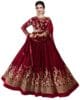 Ethnic Yard Womens Georgette Anarkali Gown (F1196)